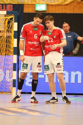 Handball 2 Handball Bundesliga 2019 2020 Handball Sportverein Hamburg vs TV Emsdetten Blazenko Lackovic Handball Sportverein Hamburg ,Philipp Bauer Handball Sportverein Hamburg , Sporthalle Hamburg Hamburg Hamburg