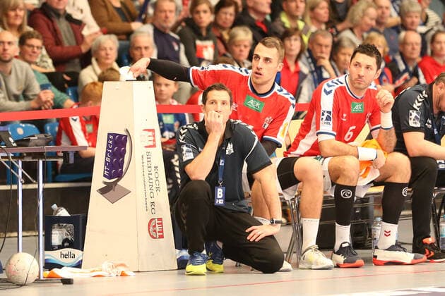 Handball 2 Handball Bundesliga 2019 2020 Handball Sportverein Hamburg vs TV Emsdetten Torsten Jansen Handball Sportverein Hamburg ,Lukas Ossenkopp Handball Sportverein Hamburg ,Blazenko Lackovic Handball Sportverein Hamburg , Sporthalle Hamburg Hamburg Hamburg