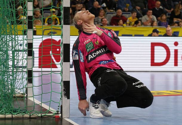 Handball, 1 Bundesliga Rhein Neckar Löwen Frisch Auf Göppingen, 16 Matchday on 08 12 2019, Season 2019 20, ZmdZ, Mikael Appelgren 1, Goalkeeper, Rhein Neckar Löwen , Rhein Neckar Löwen Frisch Auf Göppingen