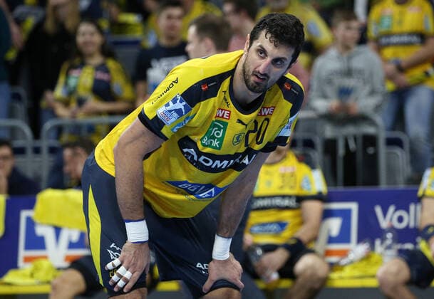 Handball, 1 Bundesliga Rhein Neckar Löwen Frisch Auf Göppingen, 16 Matchday on 08 12 2019, Season 2019 20, ZmdZ, Ilija Abutovic 20, Rhein Neckar Löwen , Rhein Neckar Löwen Frisch Auf Göppingen