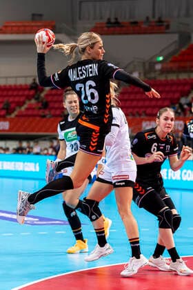 Handball, Women WM 2019, Main Round, Group 1, 6 Matchday , Netherlands Germany Angela Malestein Netherlands Bietigheim Kumamoto Aqua Dome Kumamoto Japan