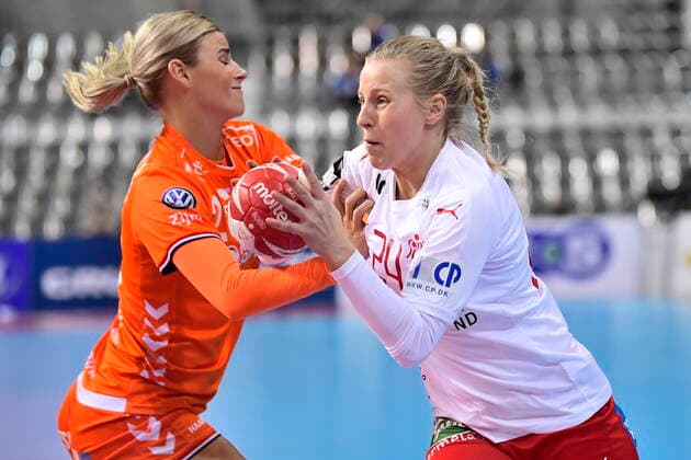 Mia Rej Denmark meets the Netherlands, in the middle round in Group 1, during the Womens Handball World Cup in Aqua Dome Kumamoto in Japan, Monday, December 9, 2019, Kumamoto Denmark,  Copyright: BoxAmstrupx cop222 spdk20191209-103008-L