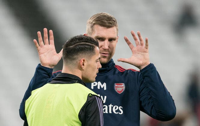 Sport Bilder des Tages Arsenal assistant manager Per Mertesacker pre match during the Premier League match between West Ham United and Arsenal at the Olympic Park, London, England on 9 December 2019. Copyright: xAndyxRowlandx PMI-3242-0006