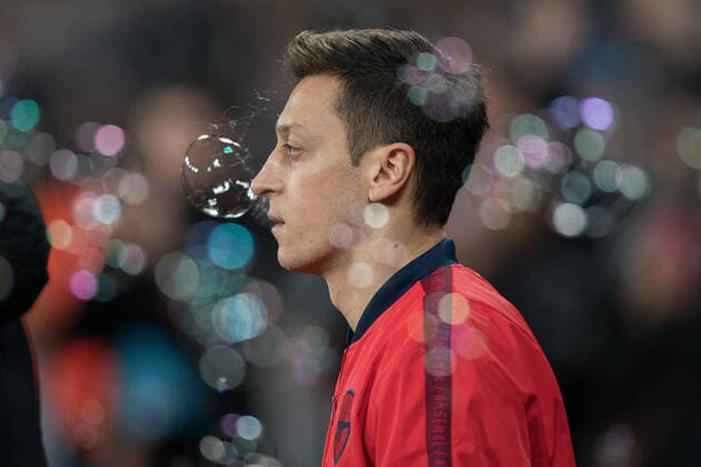 Bilder des Jahres 2019, Sport 12 Dezember Mesut ?zil of Arsenal during the Premier League match between West Ham United and Arsenal at the Olympic Park, London, England on 9 December 2019. Copyright: xAndyxRowlandx PMI-3242-0009