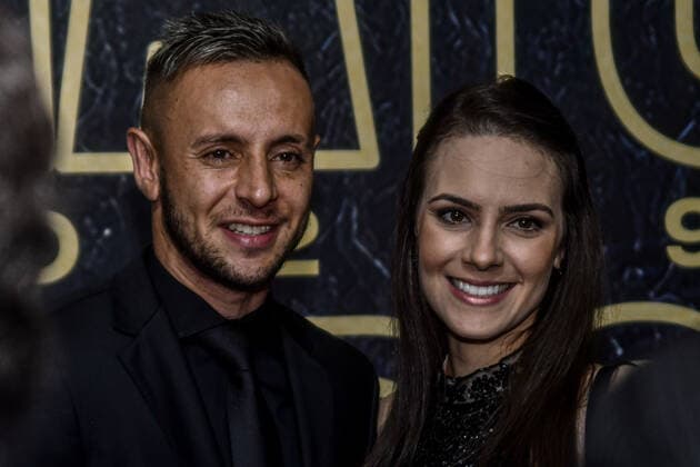 Prêmio Brasileirão 2019 RIO DE JANEIRO, RJ - 09.12.2019: PRÊMIO BRASILEIRÃO 2019 - Rafinha during the award event of the Brazilian Championship 2019 (Brazilian Prize 2019), held at Warehouse 2 Pier Mauá, located in the city of Rio de Janeiro, RJ, on the night of Monday (09). (Photo: Nayra Halm Fotoarena) x1844705x  NayraxHalm