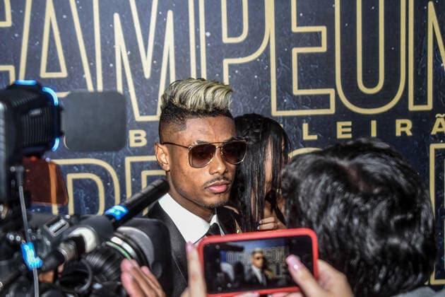 Prêmio Brasileirão 2019 RIO DE JANEIRO, RJ - 09.12.2019: PRÊMIO BRASILEIRÃO 2019 - Bruno Henrique during the award event of the 2019 Brazilian Championship (2019 Brasileirão Award), held at Warehouse 2 of Pier Mauá, located in Rio de Janeiro, RJ, on the night of Monday (09). (Photo: Nayra Halm Fotoarena) x1844722x  NayraxHalm