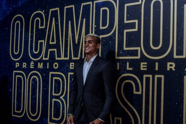 Prêmio Brasileirão 2019 RIO DE JANEIRO, RJ - 09.12.2019: PRÊMIO BRASILEIRÃO 2019 - Reinier during the award event of the 2019 Brazilian Championship (2019 Brazilian Prize), held at Pier Mauá Warehouse 2, located in the city of Rio de Janeiro, RJ, on the evening of Monday (09). (Photo: Nayra Halm Fotoarena) x1844833x  NayraxHalm