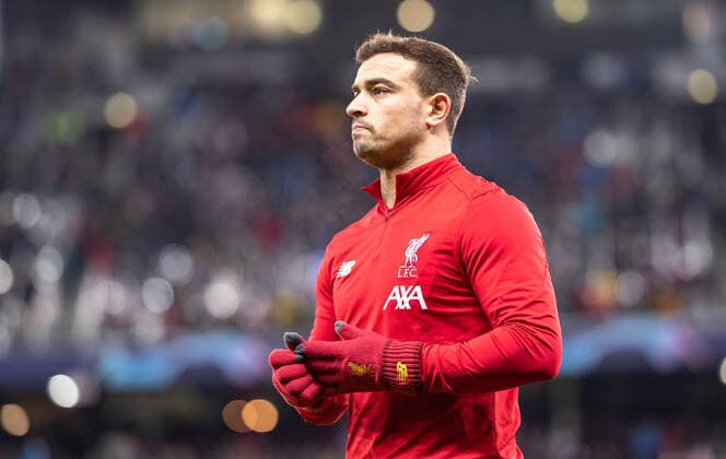 10 12 2019, Red Bull Arena, Salzburg, AUT, UEFA CL, FC Red Bull Salzburg vs. FC Liverpool, Group E, in picture Xherdan Shaqiri Liverpool FC during the UEFA Champions League group E match between FC Red Bull Salzburg and FC Liverpool at the Red Bull Arena in Salzburg, Austria on 2019 12 10 Salzburg  EP_fei