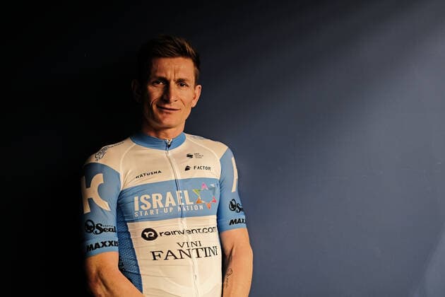 Team Presentation Israel Start Up Nation Cycling Team in Tel Aviv Andre Greipel in Israeli Jersey