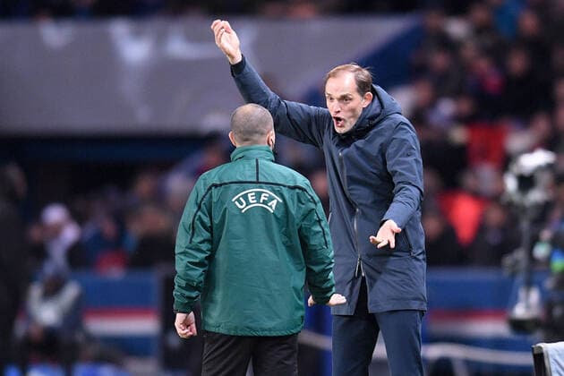 Thomas Tuchel - Stationen als Trainer, Paris Saint-Germain 2018 - 2020 Sport Bilder des Tages THOMAS TUCHEL (ENTRAINEUR PSG) FOOTBALL : Paris SG vs Galatasaray - Ligue des Champions - 11 12 2019 FEP Panoramic 