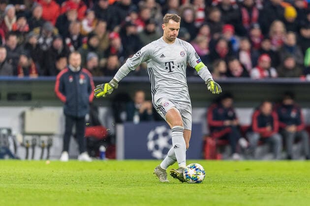 Manuel Neuer, Goalkeeper FC Bayern Muenchen 01 , GER, FC Bayern Muenchen vs. Tottenham Hotspur FC, Football, Champions League, UEFA, 6 Matchday, 2019 2020, 11 12 2019, GER, FC Bayern Muenchen vs. Tottenham Hotspur FC, Football, Champions League, UEFA, 6 Matchday, 2019 2020, 11 12 2019 Muenchen Copyright: xEibner-Pressefoto SaschaxWaltherx EP_EER