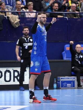 Christoph Theuerkauf TBV Lemgo Lippe 13 GER, Handball, 1 Bundesliga, TBV Lemgo Lippe vs. Rhein Neckar Loewen, 12 12 2019 Lemgo Copyright: xStrohdiekx Eibner-Pressefotox EP_jsk