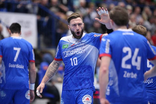 Fabian van Olphen TBV Lemgo Lippe 10 GER, Handball, 1 Bundesliga, TBV Lemgo Lippe against Rhein Neckar Loewen, 12 12 2019 Lemgo Copyright: xStrohdiekx Eibner-Pressefotox EP_jsk