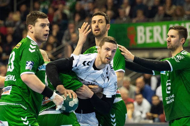 Fuechse Berlin vs. THW Kiel, 12 12 19, GER, Berlin, 12 12 19, HBL, Fuechse Berlin vs. THW Kiel, Berlin Copyright: xUwexKoch Eibner-Pressefotox EP_UKH