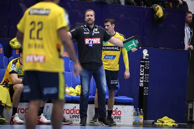 Oliver Roggisch Sports Director Rhein Neckar Loewen GER, Handball, 1 Bundesliga, TBV Lemgo Lippe vs. Rhein Neckar Loewen, 12 12 2019 Lemgo Copyright: xStrohdiekx Eibner-Pressefotox EP_jsk