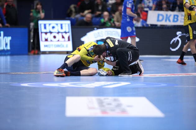 Steffen Faeth Rhein Neckar Loewen 23 is supplied GER, Handball, 1 Bundesliga, TBV Lemgo Lippe vs. Rhein Neckar Loewen, 12 12 2019 Lemgo Copyright: xStrohdiekx Eibner-Pressefotox EP_jsk