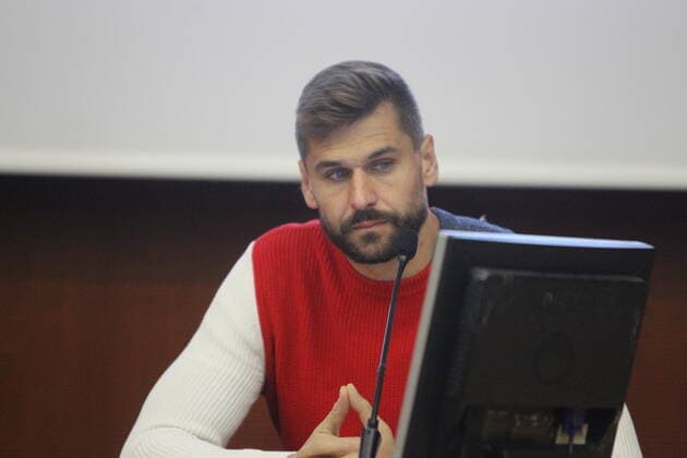 Italy: Presentation calendar 2020 football team Presentation of the official 2020 calendar of the football team of NAPOLI SSCN.In photo Fernando Llorente,forward (FW) of SSC NAPOLI Napoli Campania Napoli Italy SalvatorexEsposito PacificxPress