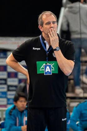 Handball, Women WM 2019, Match for place 7, 9 Matchday , Germany Sweden Coach Henk Groener Germany Kumamoto Park Dome Kumamoto Japan