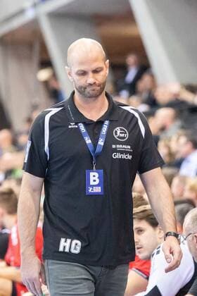Heiko Grimm MT Melsungen Trainer TVBStuttgart vs. MT Melsungen, Handball, 1 Bundesliga, 2019 2020 12 12 2019, 17 Matchday Copyright: xRogerxBürke xEibner-Pressefotox EP_rbe