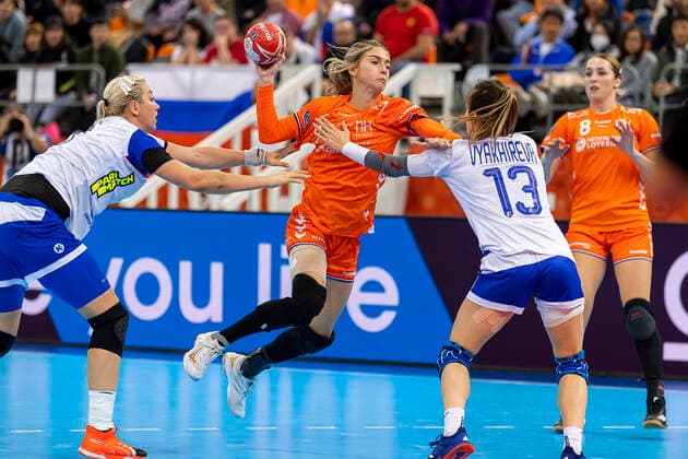 Handball, Womens World Cup 2019, Semifinals, Russia Netherlands Estavana Polman Netherlands Kumamoto Park Dome Kumamoto Japan