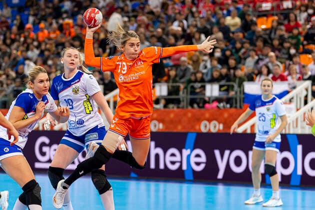 Handball, Womens World Cup 2019, Semifinals, Russia Netherlands Estavana Polman Netherlands Kumamoto Park Dome Kumamoto Japan