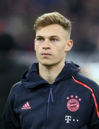 11 12 2019, Soccer, Champions League, Group stage, 6 Matchday, Season 2019 2020, Men, Germany, FC Bayern Munich Tottenham Hotspurs, v l Portrait at Hymne, Joshua Kimmich, FC Bayern Munich,