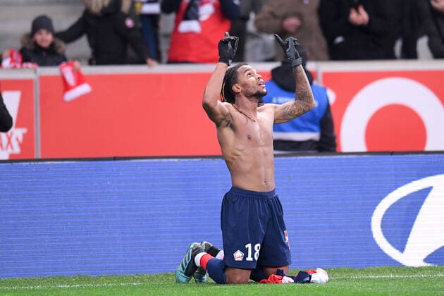 JOIE - 18 RENATO SANCHES (LIL) FOOTBALL : Lille vs Montpellier - Ligue 1 Conforama - 13 12 2019 FEP Panoramic 
