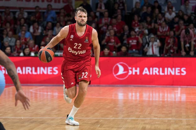 Basketball, Euroleague, FC Bayern Munich Zenit St Petersburg Picture Danilo BARTHEL FC Bayern Munich, 22 Munich Audi Dome Bayern Germany Copyright: Passion2Press.dex xMarkusxFischex