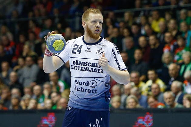 05 12 2019, xtgx, Handball Liqui Moly HBL, SC Magdeburg SG Flensburg Handewitt emspor, v l Jim Gottfridsson Flensburg, 24 GETEC Arena