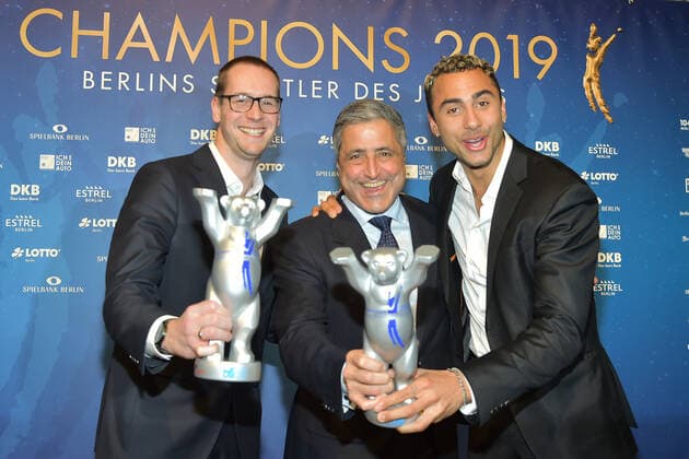 Berlin CHAMPIONS Gala, the Berlin Athletes of the Year 2019 at the Estrel Hotel in Berlin on 14 12 2019 41 CHAMPIONS Gala, Berlin Athlete of the Year PPM