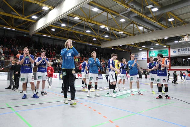 Disappointment at Handball Sport Verein Hamburg GER, Handball, 2 Bundesliga, TuS N Luebbecke vs Handball Sport Verein Hamburg, 14 12 2019 Luebbecke Copyright: xStrohdiekx Eibner-Pressefotox EP_jsk