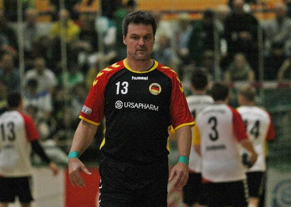 15 12 2019, xmohx, Handball URSAPHARM Allstar game, All Star Team Germany DHB Saarland Handball Allstars Saar emspor, v l Markus Baur DHB DFL DFB REGULATIONS PROHIBIT ANY USE OF PHOTOGRAPHS as IMAGE SEQUENCES and or QUASI VIDEO Homburg Erbach