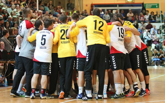 15 12 2019, xmohx, Handball URSAPHARM Allstar game, All Star Team Germany DHB Saarland Handball Allstars Saar emspor, v l Teamkreis Saarland DFL DFB REGULATIONS PROHIBIT ANY USE OF PHOTOGRAPHS as IMAGE SEQUENCES and or QUASI VIDEO Homburg Erbach