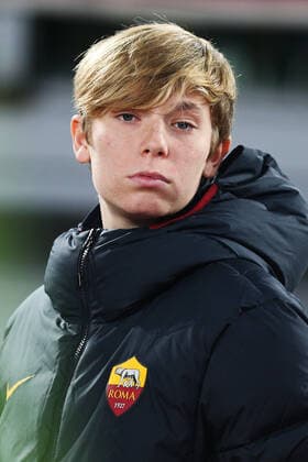 Francesco Totti s son Cristian before the Italian championship Serie A football match between AS Roma and Spal 2013 on December 15, 2019 at Stadio Olimpico in Rome, Italy - Photo Federico Proietti ESPA-Images FOOTBALL - ITALIAN CHAMP - AS ROMA v SPAL 2013 - ZUMAcs12 20191215_zaf_cs12_078 Copyright: xESPAxPhotoxAgencyx