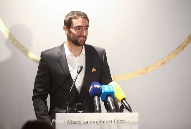 Marin Cilic foundation - Zagreb, Croatia 16.12.2019., Zagreb, Croatia - Croatian tennis player Marin Cilic on behalf of his Marin Cilic Foundation offered scolarships for students in Croatia. The scholarships are to be used for the exclusive purpose of further developing their potential and are awarded to the selected candidates based on the specified criteria, which gives preference to candidates with exceptional results coming from socio-economically disadvantaged families.  MatijaxHabljak PIXSELL
