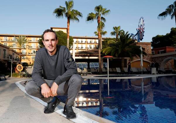 PALMA PLAYA, SPAIN - DECEMBER 18 : DEGENKOLB John pictured during a team training winter session of the Lotto - Soudal cycling team 2020 on December 18, 2019 in Palma, Spain, 18 12 2019 CYCLISME : Lotto - Soudal team training camp - Press Day - 18 12 2019 PHOTONEWS PANORAMIC 