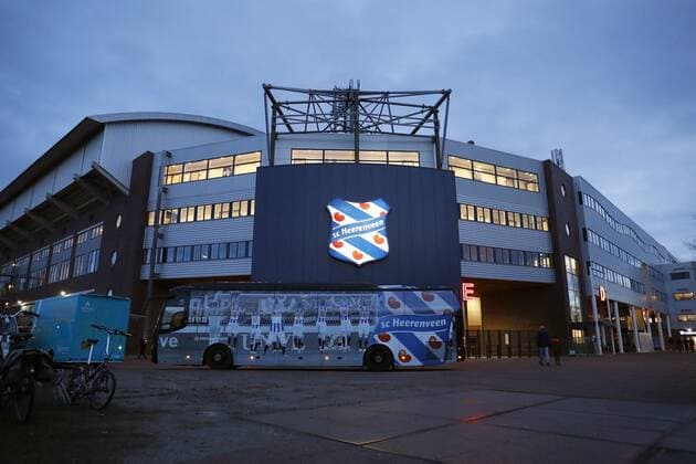 HEERENVEEN, 21-12-2019, Abe Lenstra stadium, season 2019 2020, Dutch Football Eredivisie, stadium overview during the match SC Heerenveen - Heracles Almelo. Heerenveen - Heracles  x5907032x Copyright: