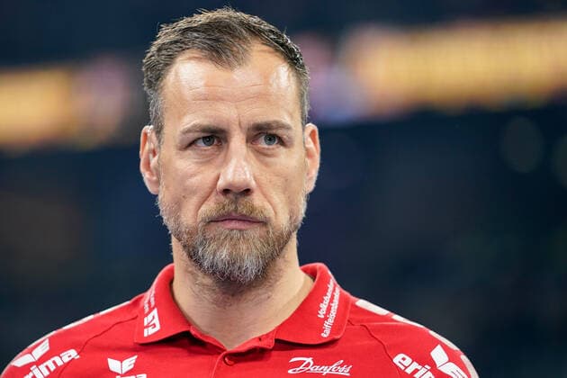 Maik Machulla Trainer, Head Coach, Flensburg, Germany, Action, Action, Portrait, Portrait, 21 12 2019, Mannheim Germany, Handball, Bundesliga, Rhein Neckar Löwen SG Flensburg Handewitt xozx