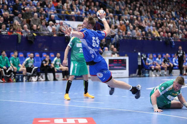 Christian Klimek TBV Lemgo Lippe 69 GER, Handball, 1 Bundesliga, TBV Lemgo Lippe vs. SC DHfK Leipzig, 21 12 2019 Lemgo Copyright: xStrohdiekx Eibner-Pressefotox EP_jsk