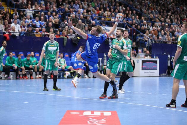 Christian Klimek TBV Lemgo Lippe 69 GER, Handball, 1 Bundesliga, TBV Lemgo Lippe vs. SC DHfK Leipzig, 21 12 2019 Lemgo Copyright: xStrohdiekx Eibner-Pressefotox EP_jsk