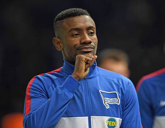 Football, Men, 1 Bundesliga, season 2019 20, 17 matchday , Hertha BSC Borussia Mönchengladbach 0 0 , Salomon Kalou Hertha BSC , 21 12 2019, Copyright: xMatthiasxKochx