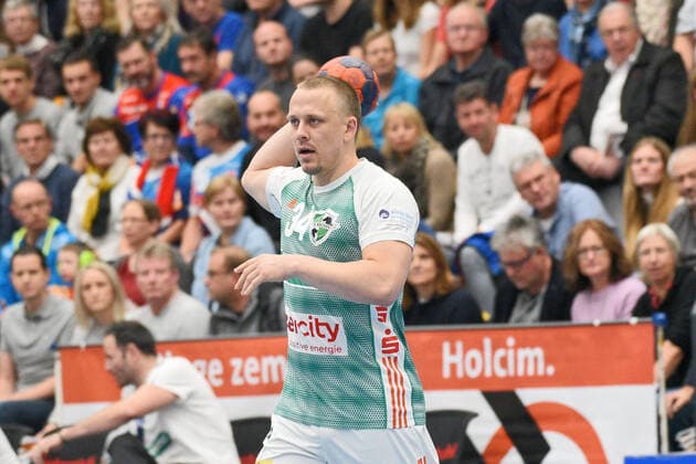 Morten Olsen TSV Hannover Burgdorf 34 Handball, Men, DKB , LIQUI MOLY Handball Bundesliga, 22 12 2019, Photo TBaur Eibner HBW Balingen Weilstetten vs TSV Hannover Burgdorf Balingen Copyright: xBaur xEibner-Pressefotox EP_Toba