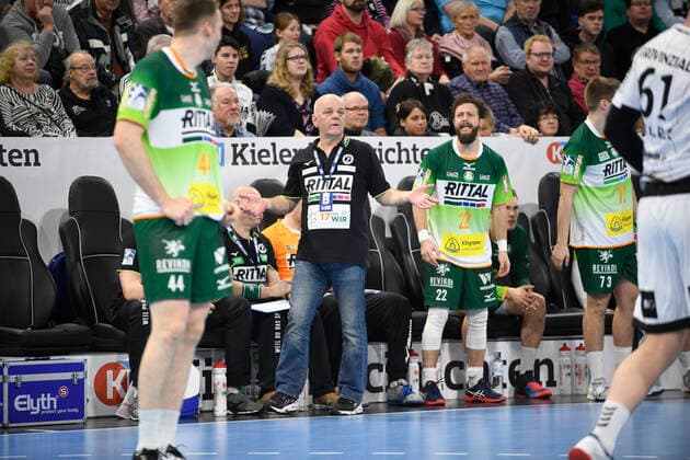 Wetzlar Coach Kai Wandschneider, Handball Bundesliga, Liqui Moly HBL, Men, 18 Matchday, THW Kiel vs HSG Wetzlar, 22 12 19 Kiel Sparkassen Arena Schleswig Holstein Germany