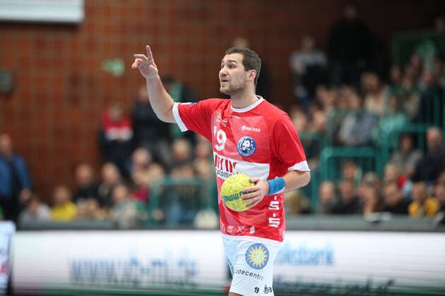 Tomas Babak Bergischer HC 19 GER, Handball, 1 Bundesliga, TSV GWD Minden against Bergischer HC, 22 12 2019 Minden Copyright: xStrohdiekx Eibner-Pressefotox EP_jsk
