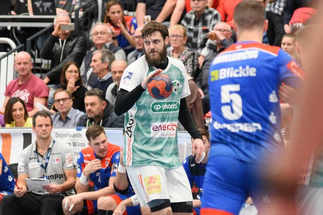 Mait Patrail TSV Hannover Burgdorf 9 Handball, Men, DKB , LIQUI MOLY Handball Bundesliga, 22 12 2019, Photo TBaur Eibner HBW Balingen Weilstetten vs TSV Hannover Burgdorf Balingen Copyright: xBaur xEibner-Pressefotox EP_Toba