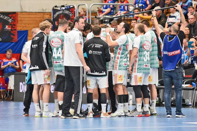Time Out Hannover Handball, Men, DKB , LIQUI MOLY Handball Bundesliga, 22 12 2019, Photo TBaur Eibner HBW Balingen Weilstetten vs TSV Hannover Burgdorf Balingen Copyright: xBaur xEibner-Pressefotox EP_Toba