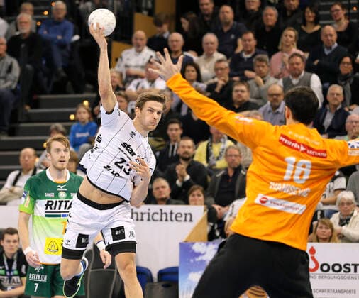 Photo Handball Men 1 Bundesliga am So 22 12 2019 THW Kiel HSG Wetzlar 20 27
