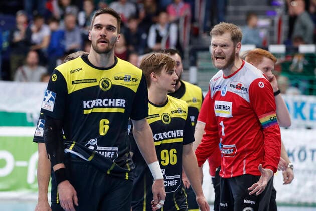 26 12 2019, TUI Arena, Hanover, league match, 1 Bundesliga, TSV Hanover Burgdorf vs. TVB Stuttgart, pictured