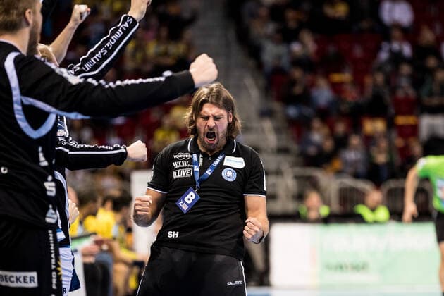 1 Handball Bundesliga Bergischer HC Rhein Neckar Loewen 26 12 2019 Sebastian Hinze Trainer, Bergischer Handball Club , 1 Handball Bundesliga, Bergischer HC Rhein Neckar Loewen, ISS Dome, Duesseldorf Copyright: xBEAUTIFULxSPORTS Wunderlx