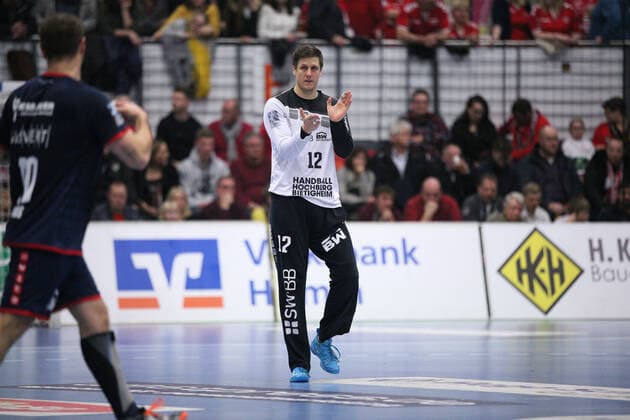 Juergen Mueller SG BBM Bietigheim 12 GER, Handball, 2 Bundesliga, ASV Hamm Westphalia vs. SG BBM Bietigheim, 26 12 2019 Hamm Copyright: xStrohdiekx Eibner-Pressefotox EP_jsk